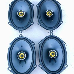 Kicker 46CSC684 CS Series 6"x8" 2-way car speakers   