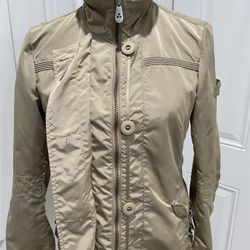 PEUTEREY High Quality/Super Elements 100% Nylon Fitted Jackets, Size S