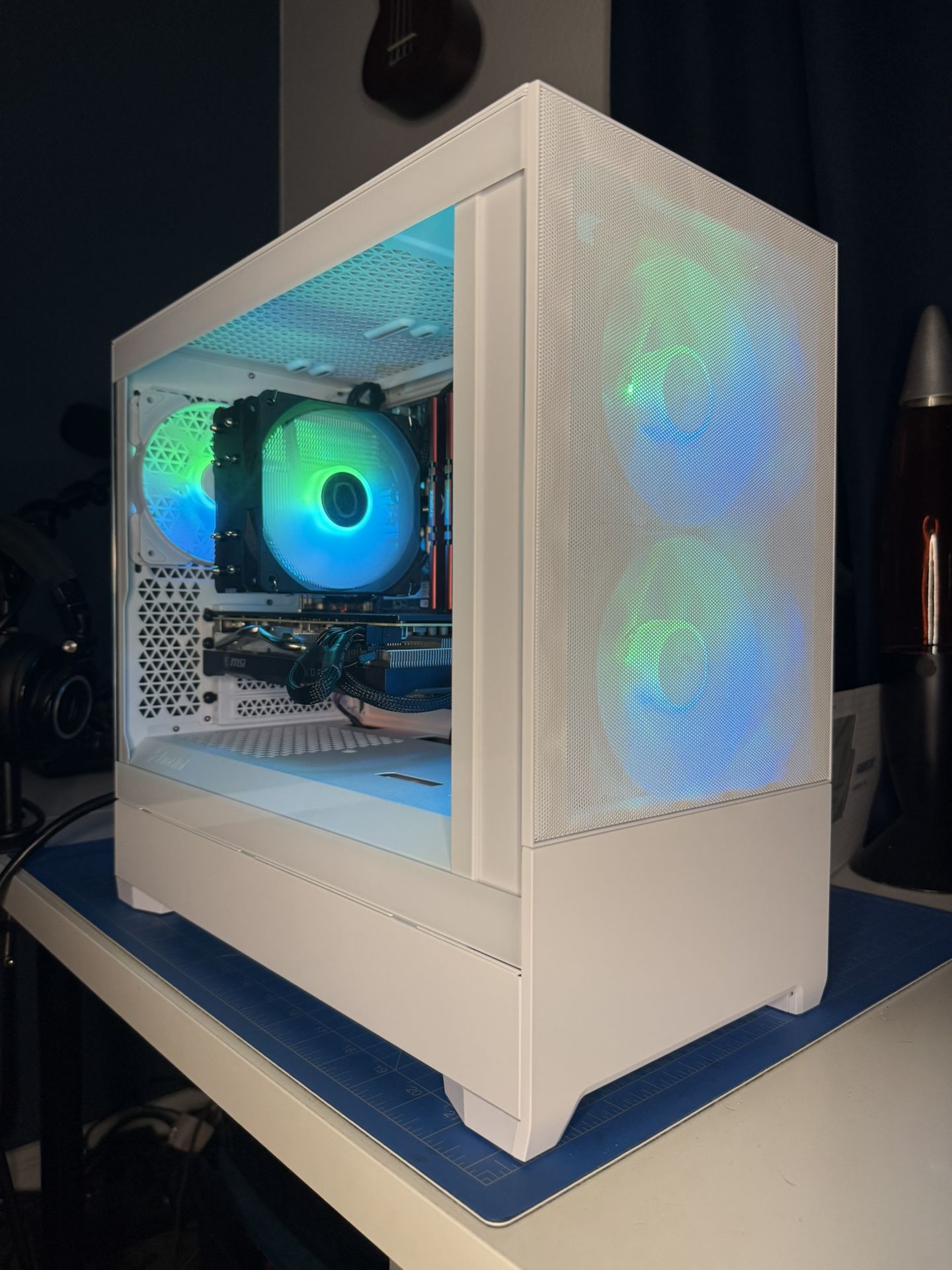 Custom Built White Gaming PC
