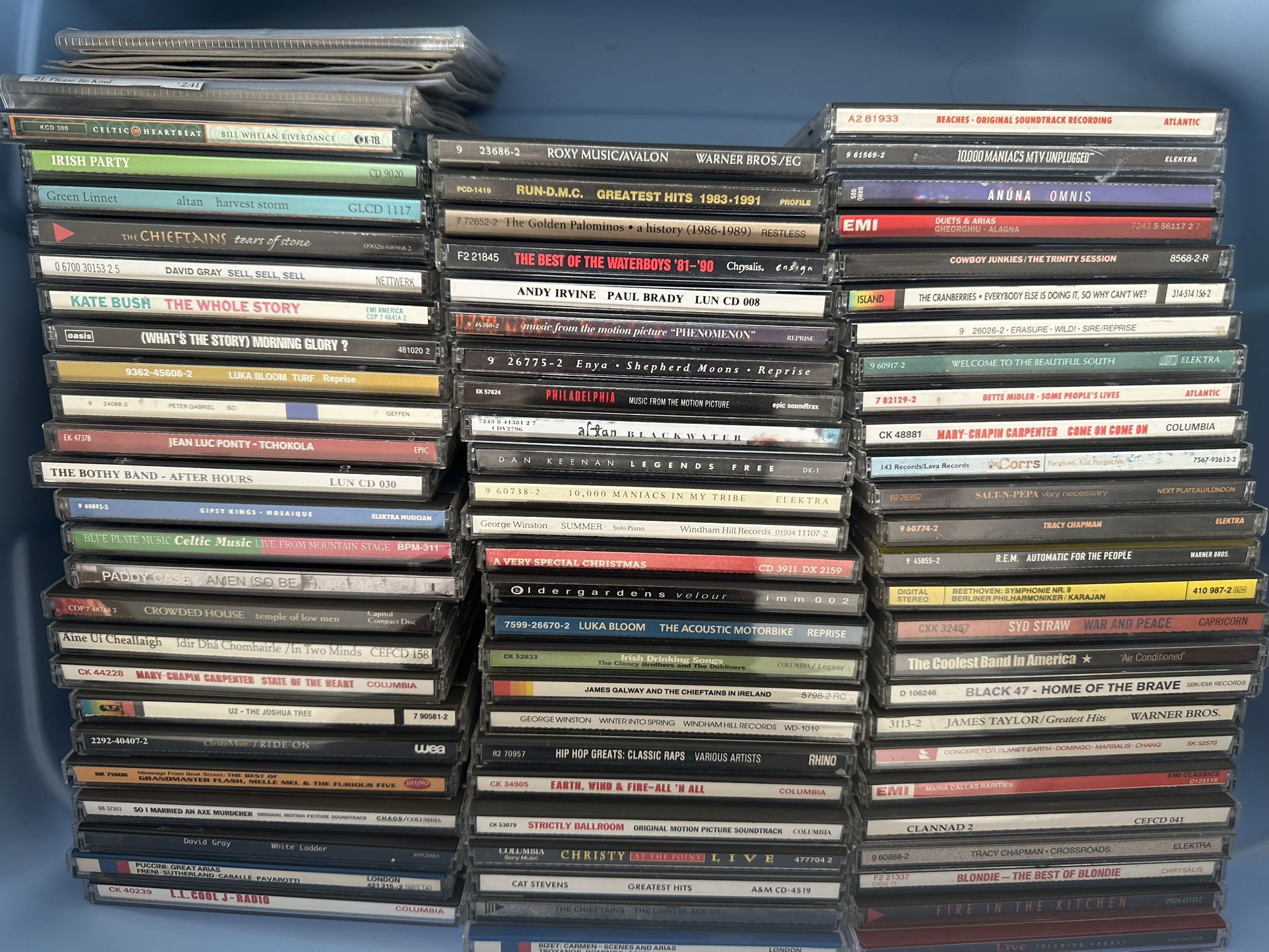 Music CD Collection- Sting, Santana, Sade, Van Morrison, Oasis, Janet Jackson & More!