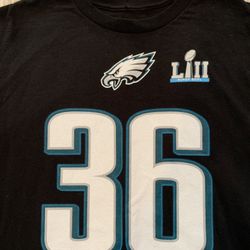 NFL Philadelphia Eagles Ajayi #36 Super Bowl LIII Mens XL Athletic Team T-Shirt