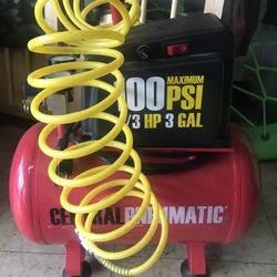 3 GALLON ELECTRIC PORTABLE AIR PRESSURE