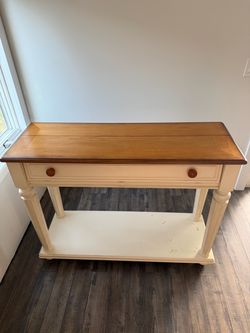 Ashley Furniture Alison Hall T432-4 Sofa Desk / Console Table – Discontinued