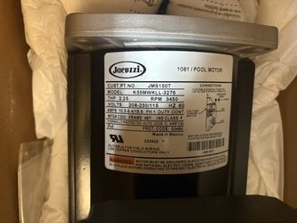 Jacuzzi New Motor