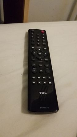 Tcl brand remote 48" led tv