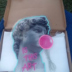 This Is Art Led Sign