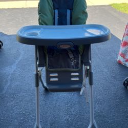 Baby Chair- (convertible) Wheels- Also Can Be Put In Chair