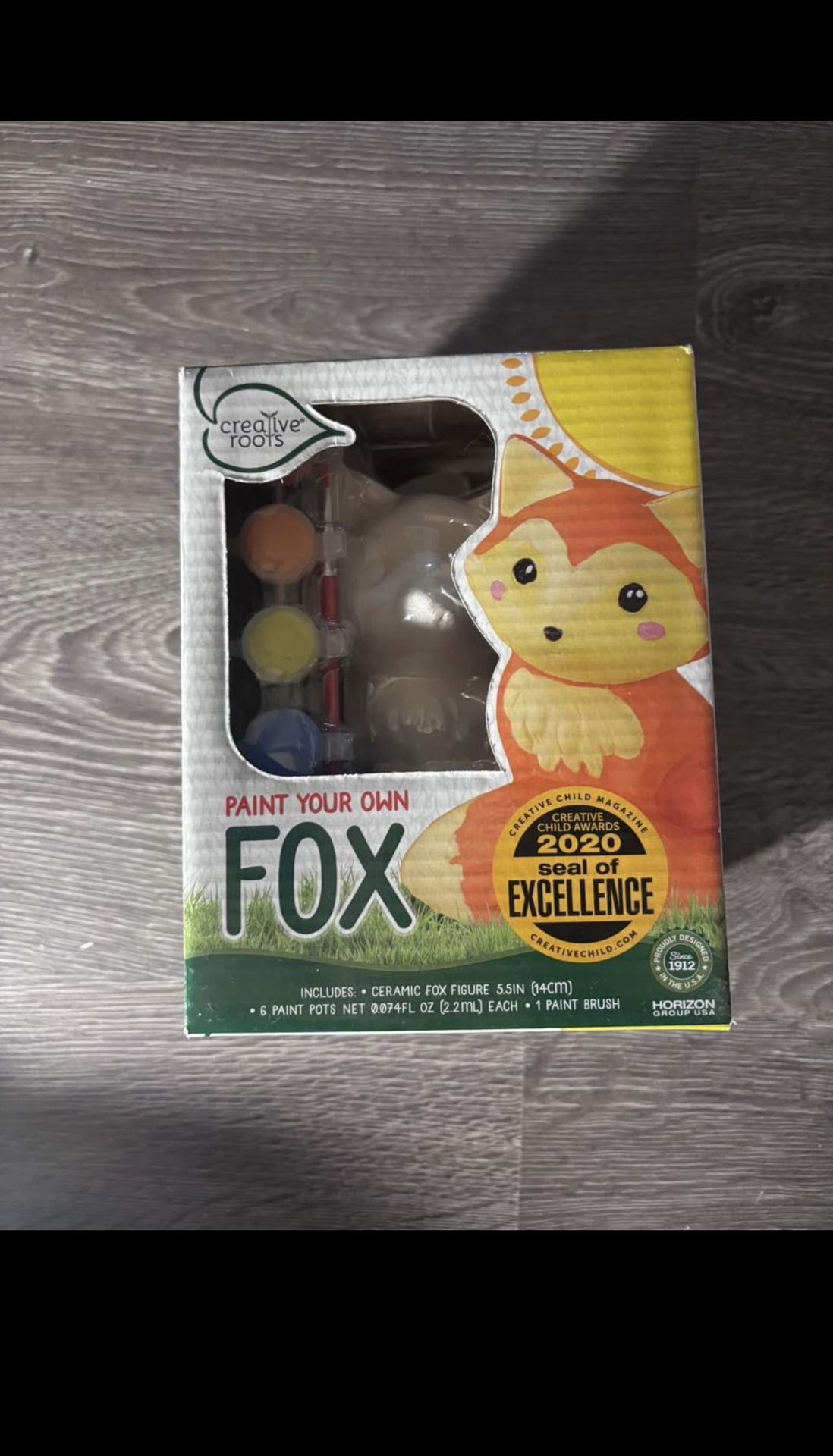 Paint Your Own Fox by Creative Roots - Great DIY Craft