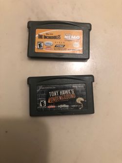 Gameboy Advance games