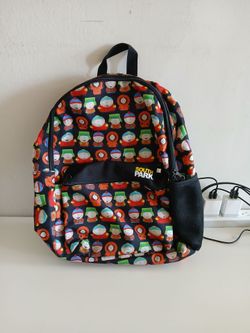 Original South Park backpack practically New!
Only 15 dollars (on sale for 40 dollars).
And i gift a mirror with light. 
Incredible deal.