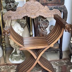 Pair Of Italian  Chairs  from Rome 
