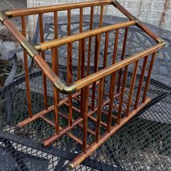 Mid Century Modern Magazine Rack 