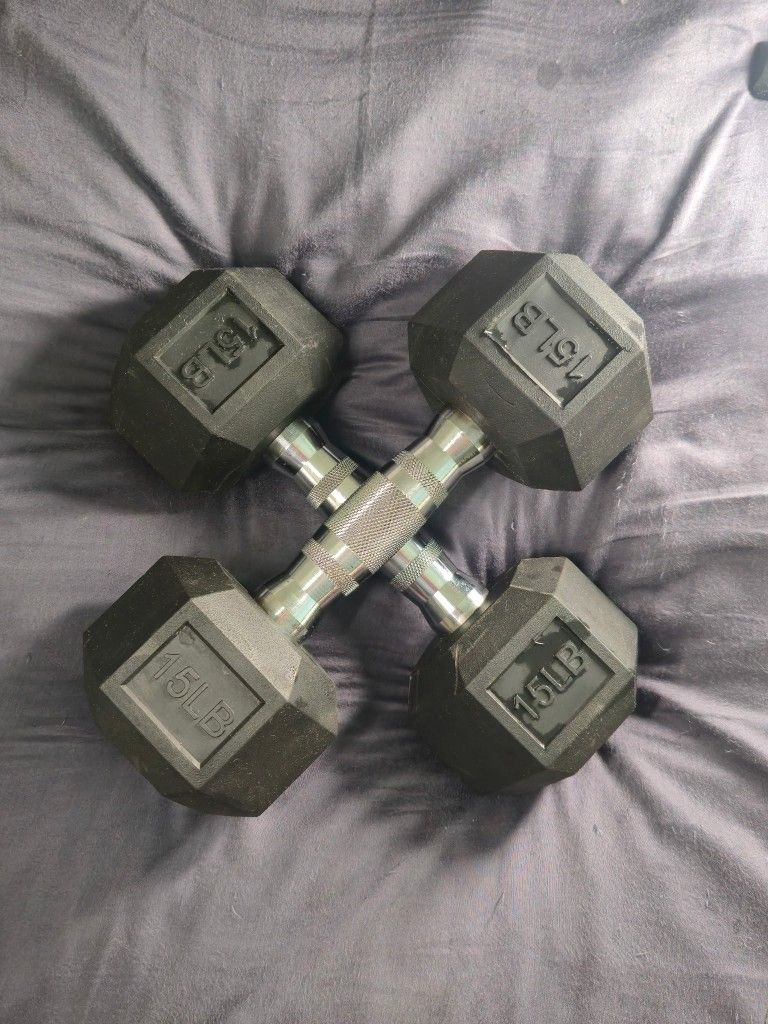 15lbs Dumbells