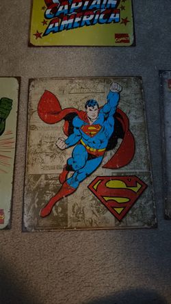 Super hero wall panels