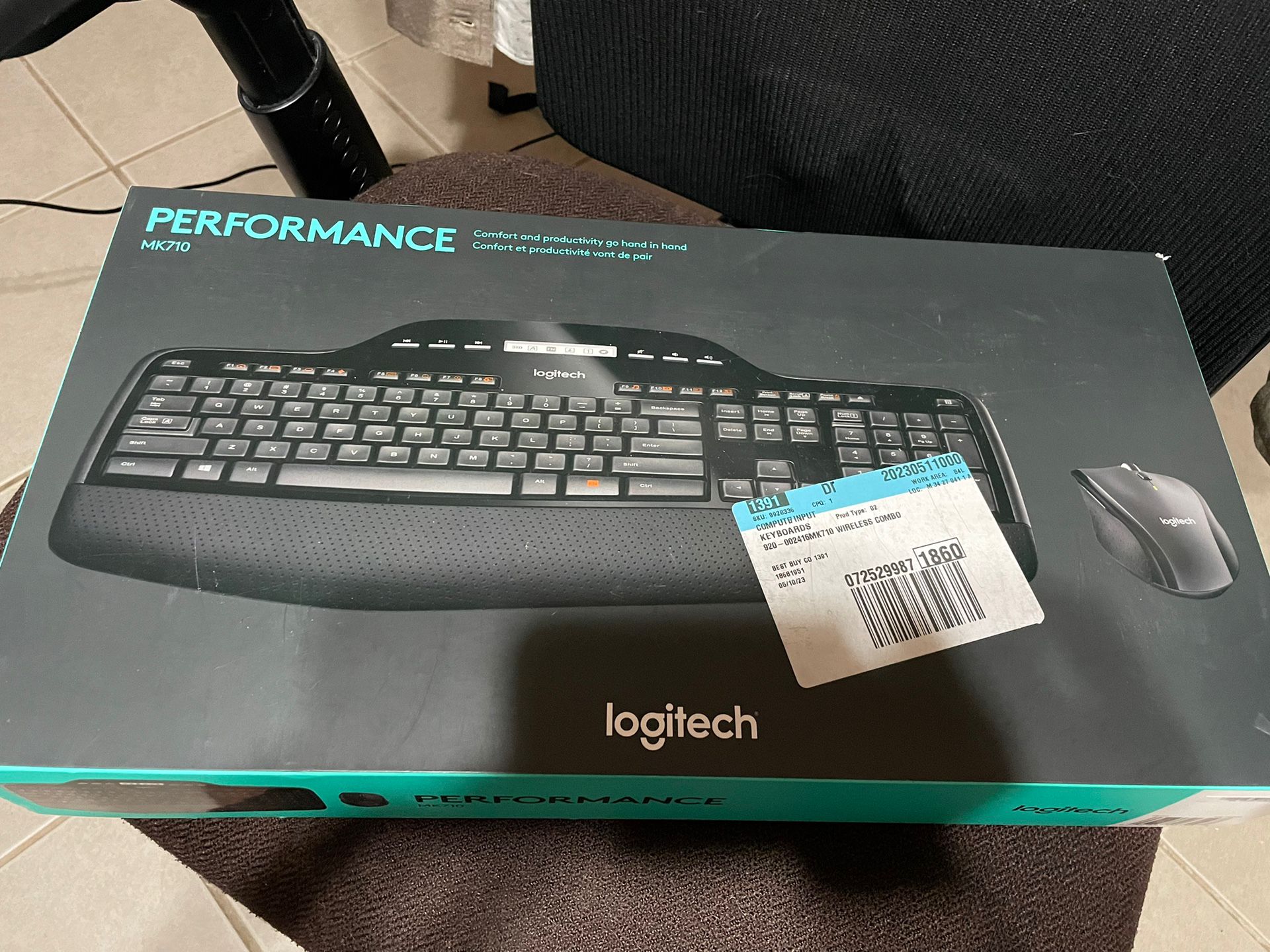 Logitech MK710 ~ Wireless Keyboard & Mouse Set