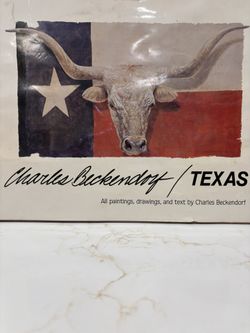 Rare Autographed Charles Beckendorf Coffee Table Book
