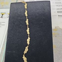 Winnie The Pooh Gold Bracelet 