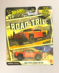 Hot wheels Car Culture Road Trip 2024 Toyota Tacoma TRD Pro