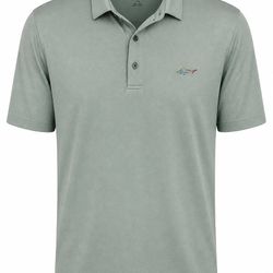 Polyester performance polo shirt, Greg Norman, short sleeve, Size L