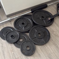 Barbell Weights & Hex Bar & Straight Bar