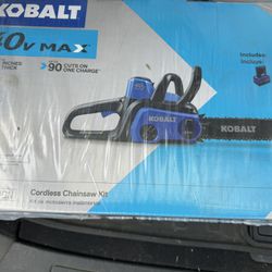 Kobalt 40-volt Max 12-in Battery Chainsaw 2.5 Ah (Battery and Charger Included)