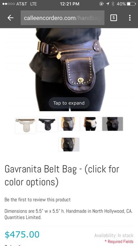 SENREVE ARIA BELT BAG for Sale in Union City, CA - OfferUp