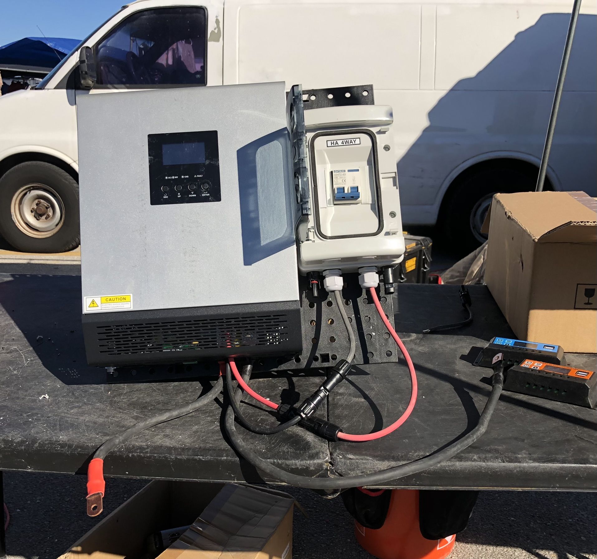 GENERATOR-SOLAR PANEL GENERATOR 3000 watts: RV, CAMPER… HURRICANE SEASON. NO GAS…CLEAN ENERGY…SMALL APPLIANCES…SPECIAL FOR VAN, TRÁILERES AND SMALL CA