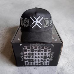  Dandy Hats x JC Hats CHECKMATE ONLY THE BEST Black Gorra Diamantes Crystals