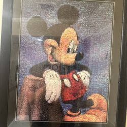 Mickey Mosaic Poster