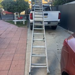 Escalera de 36 pies de aluminio muy barata