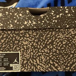 Jordan spizikes low (white/cool, grey-anthracite) size 11 ( real)