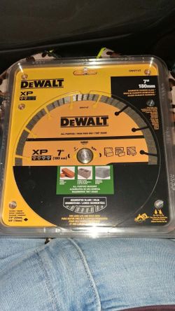 DeWalt XP 7" Segmented Diamonds Blade DW4714T