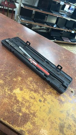 Snap-On 3/8” drive TQ series flex head torque wrench