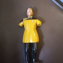 Star Trek The Next Generation Geordi La Forge In Dress Uniform Action Figure- Just For Parts 