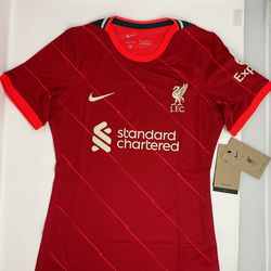 Nike Liverpool FC 20-21 Stadium Home Women Soccer Jersey Red Size XS DB2539-688
