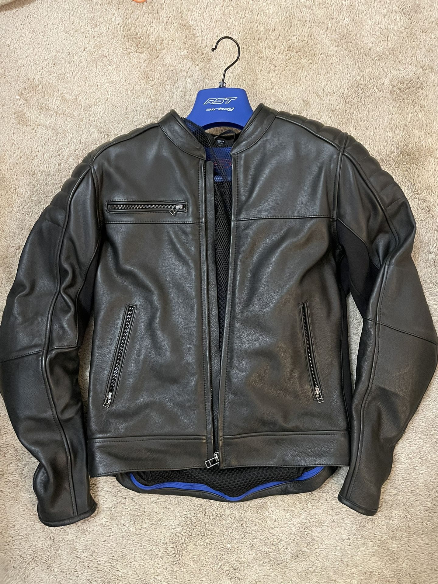 RST Fusion Airbag CE Leather Jacket