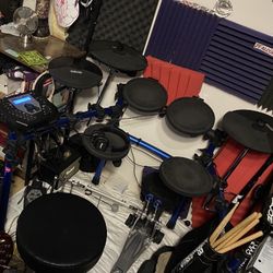 Simmons TD1000 Electric Drum Set MIDI Capability 