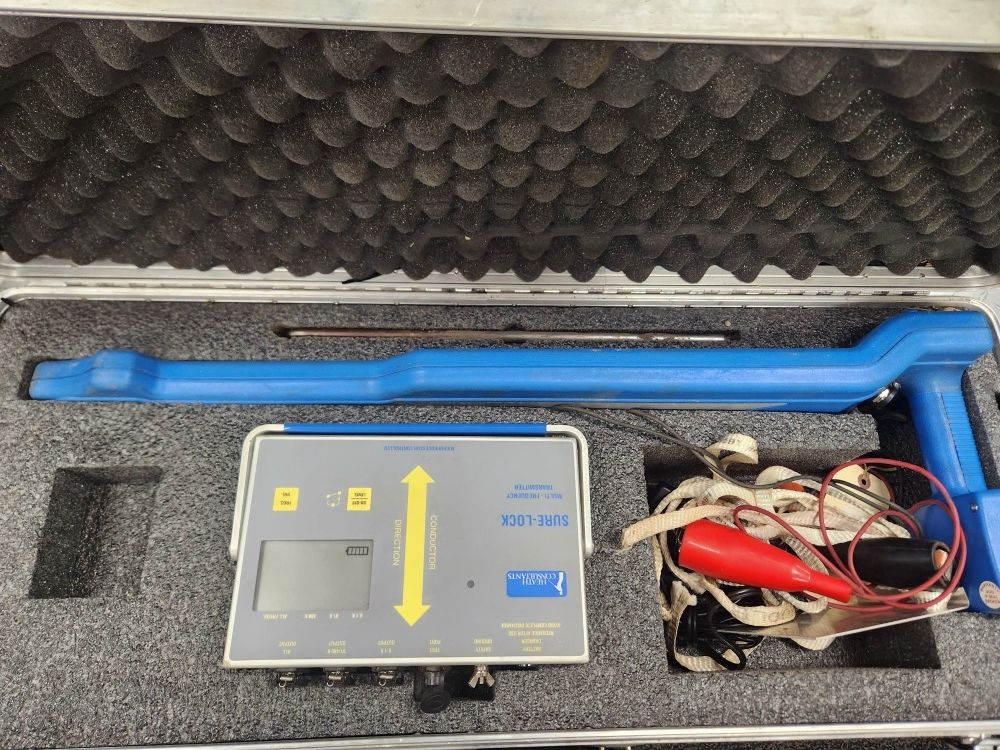 HEATH CONSULTANTS SURE LOCK ALL PRO CABLE AND UTILITY LOCATOR RADIODETECTION