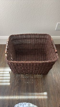 NEW Oversized Rattan Basket