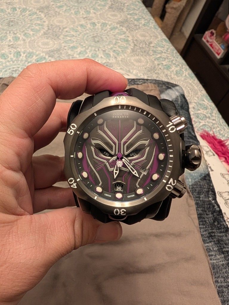 Invicta Reserve Black Panther Venom Watch 