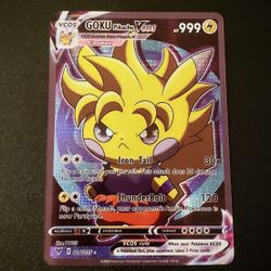 Goku Pikachu VCOS (Purple Background) ✨