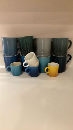 Le creuset mugs and espresso