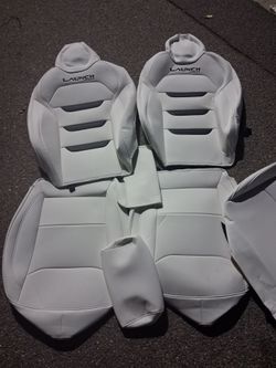 TESLA MODEL Y JUNIPER LEATHER SEAT COVERS- NEW!!