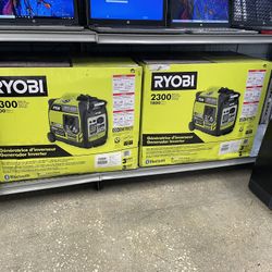 New Sealed Ryobi 2300 Watts Generator ( 5 AVAILABLE ) 
