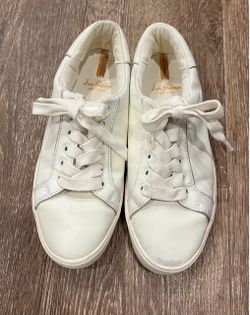 Sam Edelman White Leather Sneakers Women’s Size 6