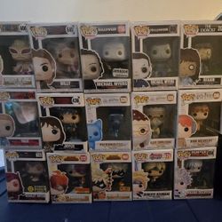 Funko Pop Lot Horror Movie And Harry Potter