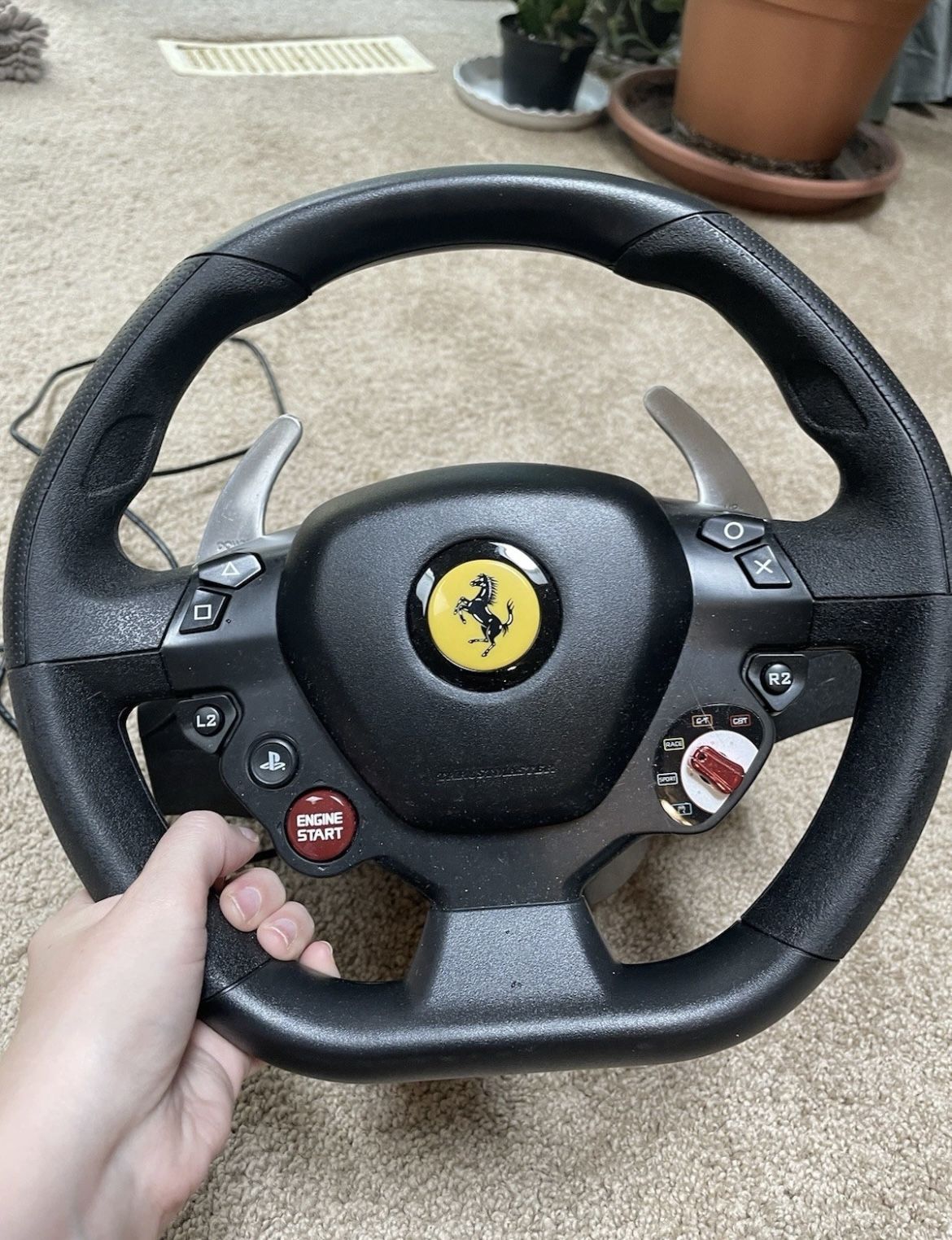 Thrust master T80 Ferrari 488 Gbt