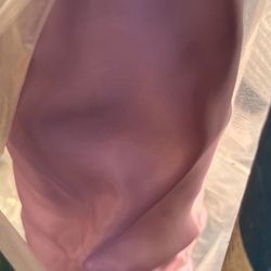 Both of sheer fabric