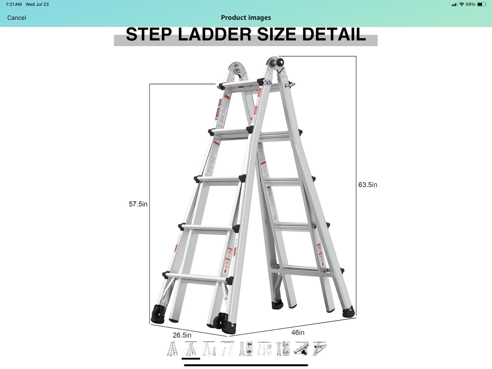 Gorilla Ladders Multi positions 