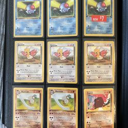 Pokemon Card Vintage Non Holo 1999 & 2000 First Edition Cards Shadowless Collection